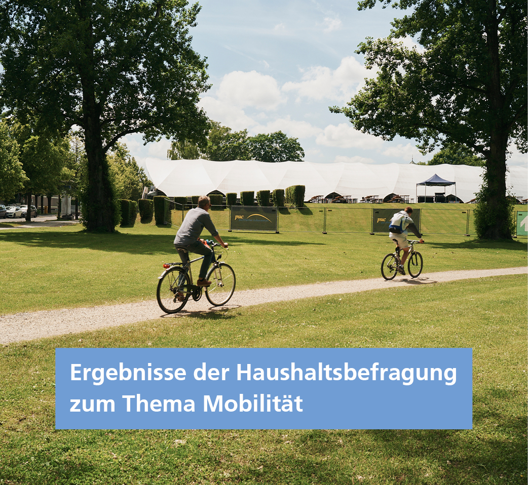 Haushaltsbefragung zum Thema Mobilität und Verkehr –  Fahrrad gewinnt an Bedeutung